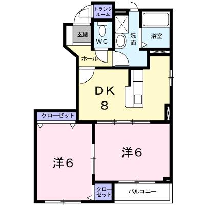 セントプレリーⅤ 101【管理NO：1-013832701-01010】 ★家具家電は申し込み後に搬入します★の外観画像