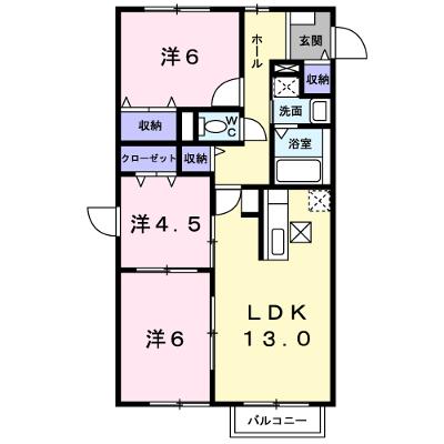 エレガンス宮の森 203【管理NO：1-007209101-02030】 ★家具家電は申し込み後に搬入します★の外観画像