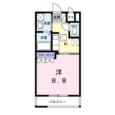 グランシャリオ 102【管理NO：1-099323101-01020】 ★家具家電は申し込み後に搬入しますの外観画像