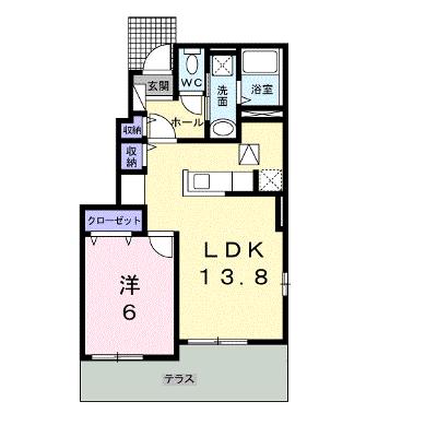 ラ・ベレッツァⅡＤ 101【管理NO：1-021554201-01010】 ★家具家電は申し込み後に搬入します 2026年08月中旬入居可能の外観画像