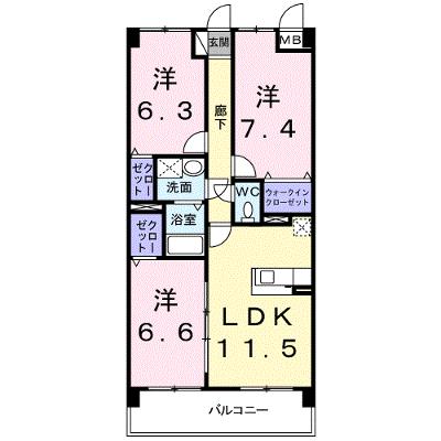 サン　ビオラ 304【管理NO：1-014000201-03040】 ★家具家電は申し込み後に搬入しますの外観画像