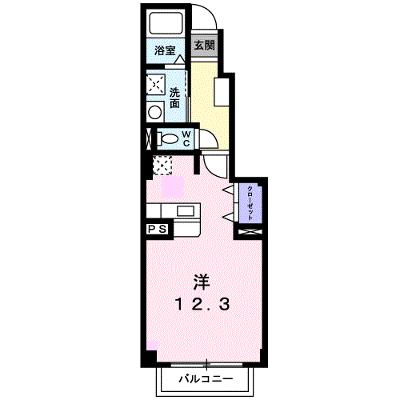 グローリアスファイブ 102【管理NO：1-013240401-01020】 ★家具家電は申し込み後に搬入しますの外観画像