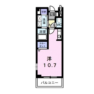 エスポワール土居　Ｂ 202【管理NO：1-010876702-02020】 ★家具家電は申し込み後に搬入します★の外観画像