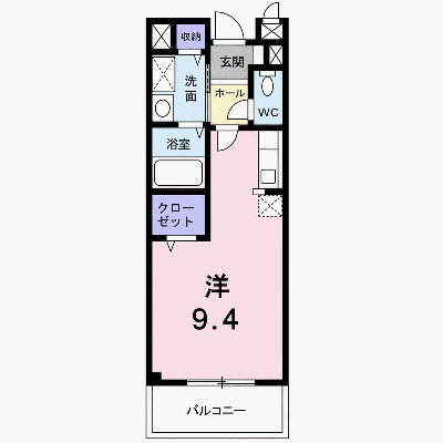 フローラＢ 202【管理NO：1-010540101-02020】 ★家具家電は申し込み後に搬入します★の外観画像