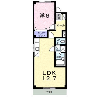 プチメゾン　２１ 103【管理NO：1-005788801-01030】 ★家具家電は申し込み後に搬入します★の外観画像