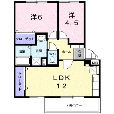 リヴィエール宮本Ⅱ 202【管理NO：1-004735902-02020】 ★家具家電は申し込み後に搬入します 2026年09月下旬入居可能の外観画像