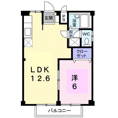 シティハイツ四軒家 201【管理NO：1-000574101-02010】 ★家具家電は申し込み後に搬入しますの外観画像