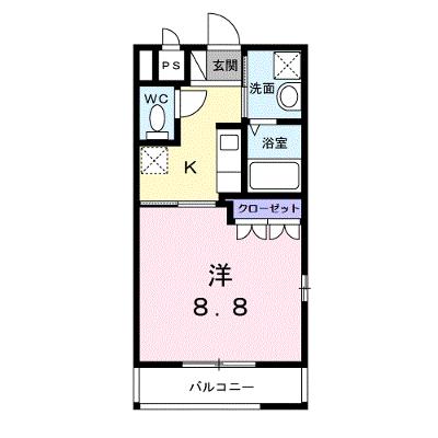 グランシャリオ 201【管理NO：1-099323101-02010】 ★家具家電は申し込み後に搬入しますの外観画像