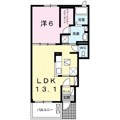 ボヌール　メゾン　Ｂ 102【管理NO：1-021614302-01020】 ★家具家電は申し込み後に搬入しますの物件写真1