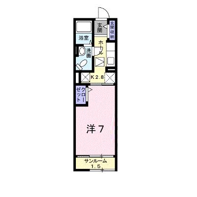 ディアコート河西 103【管理NO：1-018715201-01030】 ★家具家電は申し込み後に搬入しますの外観画像