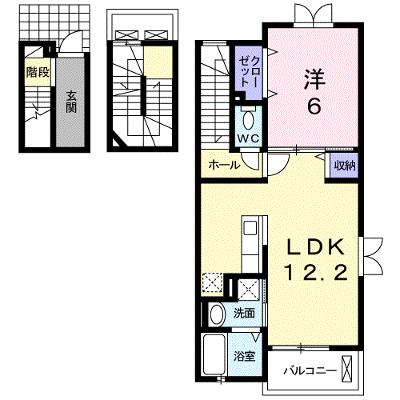 エンジェル　Ｍ 301【管理NO：1-018322401-03010】 ★家具家電は申し込み後に搬入します 2026年08月中旬入居可能の外観画像