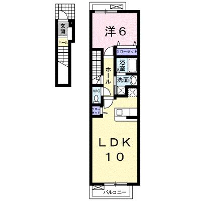 リバティハウスＡ 202【管理NO：1-016084801-02020】 ★家具家電は申し込み後に搬入しますの外観画像