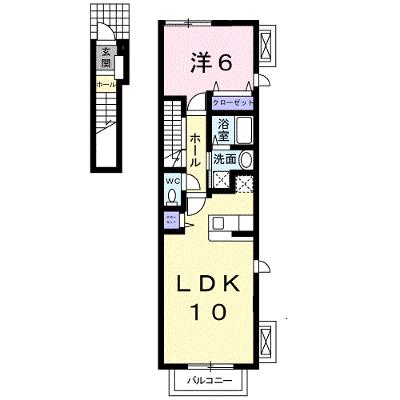 ハイツ　コンチェルトＢ 201【管理NO：1-015701902-02010】 ★家具家電は申し込み後に搬入しますの外観画像