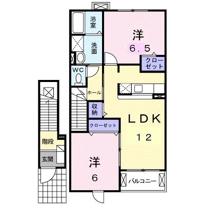キャトルセゾン 202【管理NO：1-013636001-02020】 ★家具家電は申し込み後に搬入しますの外観画像