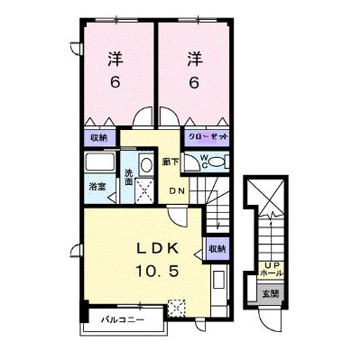 リバーウエスト　Ｂ 201【管理NO：1-012631302-02010】 ★家具家電は申し込み後に搬入します★の外観画像