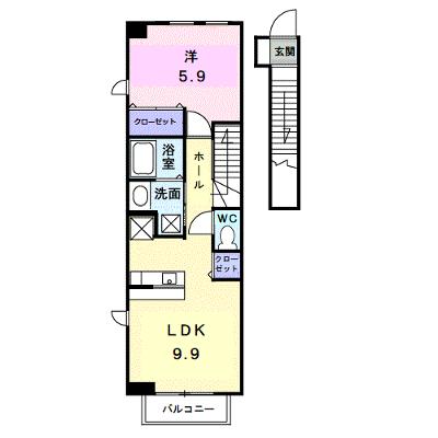 ソレアード太田　Ｂ 205【管理NO：1-011591002-02040】 ★家具家電は申し込み後に搬入します★の外観画像