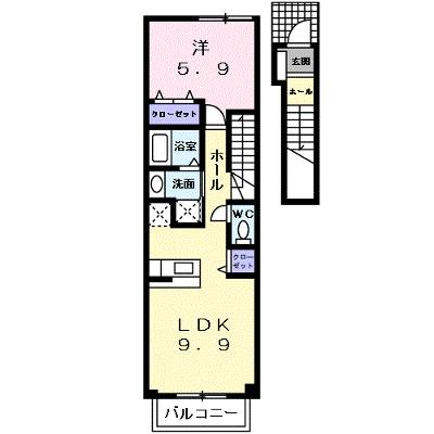 ソレアード太田　Ｂ 203【管理NO：1-011591002-02030】 ★家具家電は申し込み後に搬入しますの外観画像