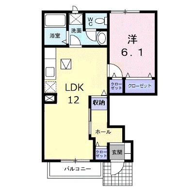 レジデンス・Ｆ 102【管理NO：1-011194701-01020】 ★家具家電は申し込み後に搬入しますの外観画像