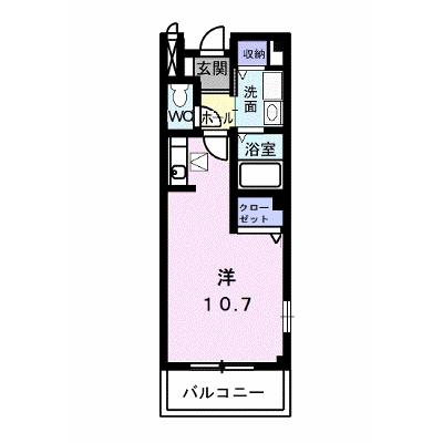 エスポワール土居　Ｃ 101【管理NO：1-010876703-01010】 ★家具家電は申し込み後に搬入しますの外観画像