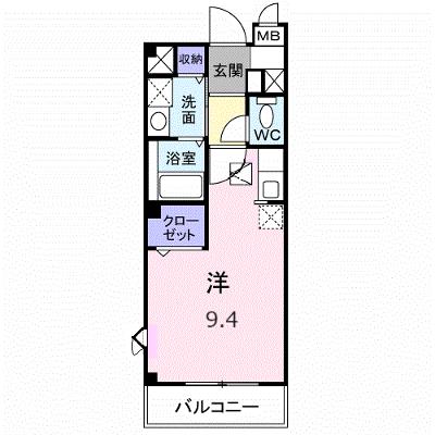 フローラＢ 105【管理NO：1-010540101-01050】 ★家具家電は申し込み後に搬入します★の外観画像