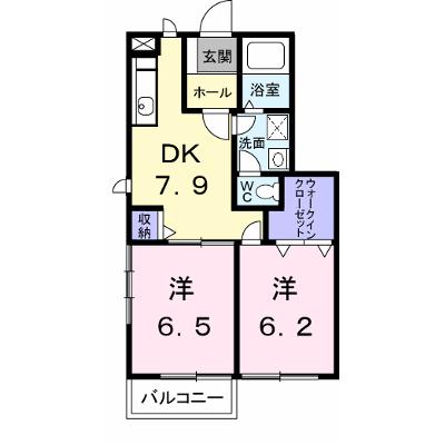 オーブリーアサノ　Ｂ 103【管理NO：1-010402202-01030】 ★家具家電は申し込み後に搬入します★ ★2026年09月中旬入居可能★の外観画像