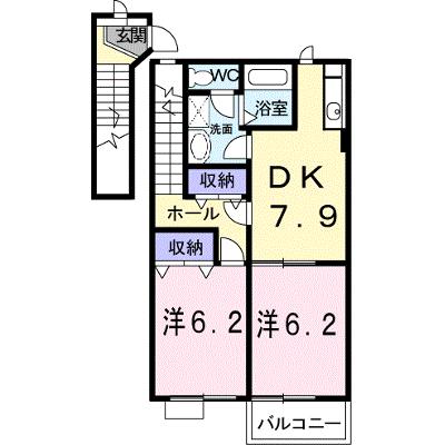 オーブリーアサノ　Ａ 203【管理NO：1-010402201-02030】 ★家具家電は申し込み後に搬入します★の外観画像