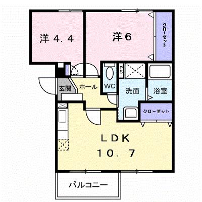 リヴィエール宮本Ⅰ 303【管理NO：1-004735901-03030】 ★家具家電は申し込み後に搬入しますの外観画像