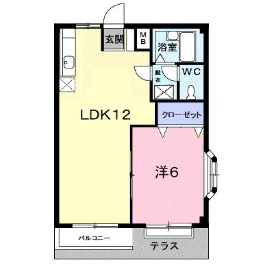 エルディム川西 101【管理NO：1-002487201-01010】 ★家具家電は申し込み後に搬入しますの外観画像