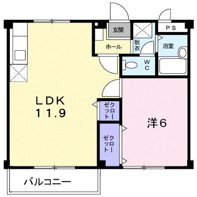 シティハイツ川地 202【管理NO：1-002032301-02020】 ★家具家電は申し込み後に搬入しますの外観画像