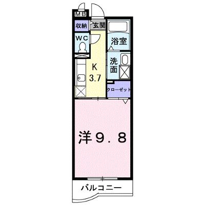 プリマヴェーラ　エルモッサ 103【管理NO：1-018082401-01030】 ★家具家電は申し込み後に搬入します★の外観画像