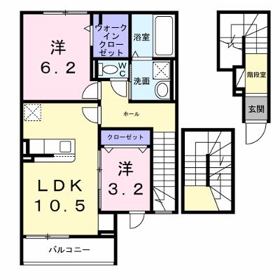 グロウヒルズ 303【管理NO：1-028443301-03030】 ★家具家電は申し込み後に搬入しますの外観画像