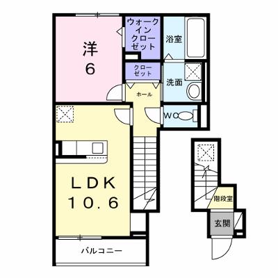 グロウヒルズ 203【管理NO：1-028443301-02030】 ★家具家電は申し込み後に搬入しますの外観画像