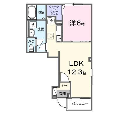 グロウヒルズ 104【管理NO：1-028443301-01040】 ★家具家電は申し込み後に搬入しますの外観画像