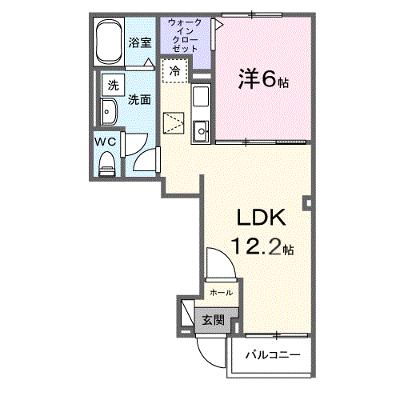 グロウヒルズ 102【管理NO：1-028443301-01020】 ★家具家電は申し込み後に搬入しますの外観画像