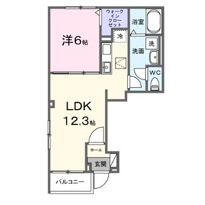 グロウヒルズ 101【管理NO：1-028443301-01010】 ★家具家電は申し込み後に搬入しますの外観画像