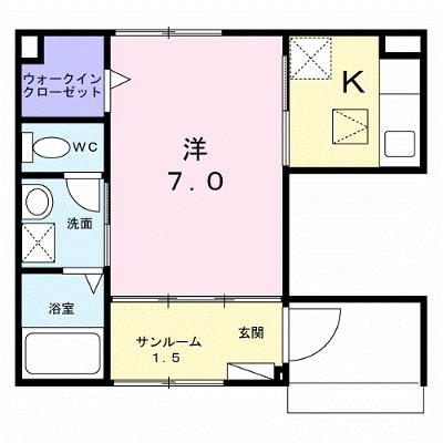 ヴェルディアーレ　Ⅰ 102【管理NO：1-028265401-01020】 ★家具家電は申し込み後に搬入しますの外観画像