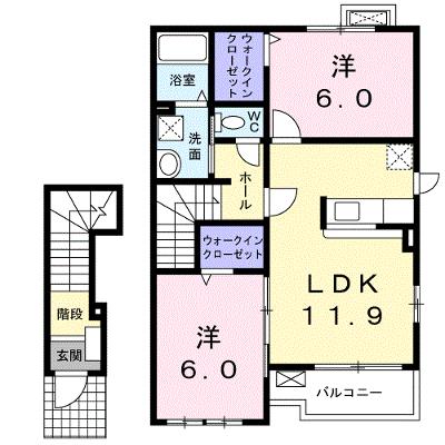 ブライトガーデンＡ 202【管理NO：1-015443301-02020】 ★家具家電は申し込み後に搬入します 2026年07月中旬入居可能の外観画像