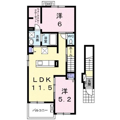 ベルアンドロスＢ 201【管理NO：1-024533702-02010】 ★家具家電は申し込み後に搬入します 2026年09月上旬入居可能の外観画像