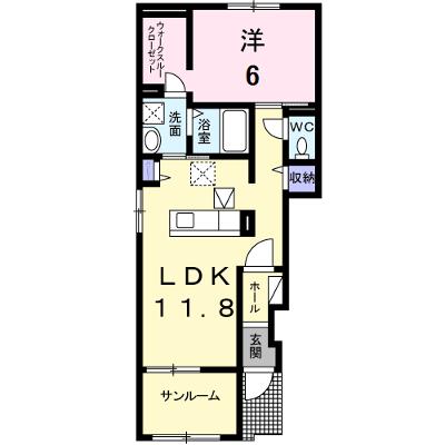 ベルアンドロスＢ 101【管理NO：1-024533702-01010】 ★家具家電は申し込み後に搬入しますの外観画像