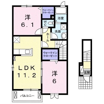 サニーコート　Ａ 201【管理NO：1-021697601-02010】 ★家具家電は申し込み後に搬入します 2026年07月中旬入居可能の外観画像