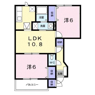 メゾン・サンパティーク 103【管理NO：1-012037001-01030】 ★家具家電は申し込み後に搬入します★の外観画像