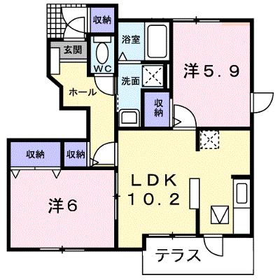 サンライトＭ・Ｋ　Ⅰ棟 103【管理NO：1-011779501-01030】 ★家具家電は申し込み後に搬入します 2026年07月中旬入居可能の外観画像