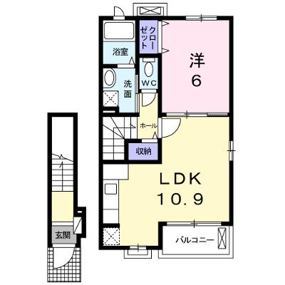 ハイシード平和 206【管理NO：1-017156301-02050】 ★家具家電は申し込み後に搬入しますの外観画像