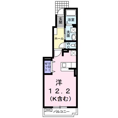 エスポワール　Ｂ棟 102【管理NO：1-015348502-01020】 ★家具家電は申し込み後に搬入しますの外観画像