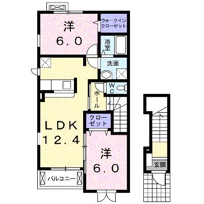 セフィオ・グレースＢ 201【管理NO：1-015282502-02010】 ★家具家電は申し込み後に搬入しますの外観画像