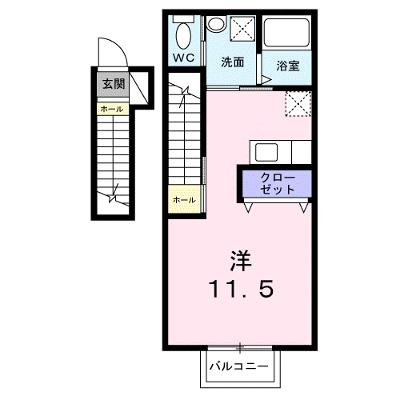ミッドレジデンス角田 205【管理NO：1-099360201-02050】 ★家具家電は申し込み後に搬入します★の外観画像