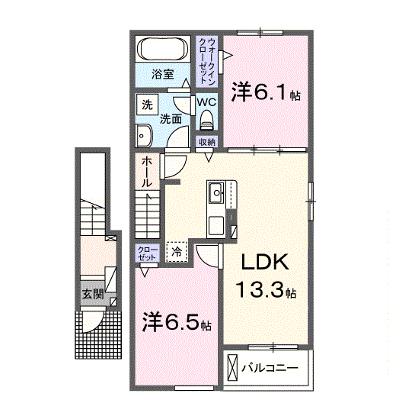 ホーク・ＦＴⅠ 206【管理NO：1-027703001-02060】 ★家具家電は申し込み後に搬入しますの外観画像