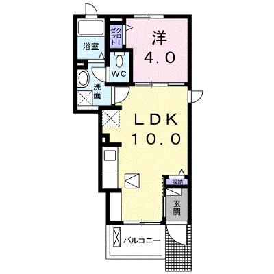 アーバンハイツⅢ 102【管理NO：1-022006301-01020】 ★家具家電は申し込み後に搬入します★の外観画像