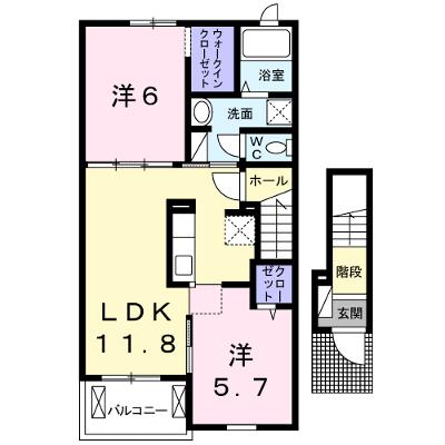 セイバリー　Ⅵ 202【管理NO：1-021124002-02020】 ★家具家電は申し込み後に搬入します★の外観画像