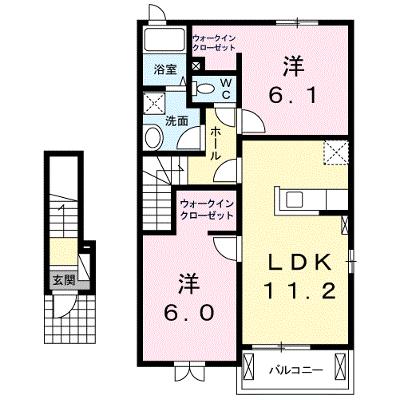 フローリッシュ・Ⅰ 203【管理NO：1-020365801-02030】 ★家具家電は申し込み後に搬入します★の外観画像